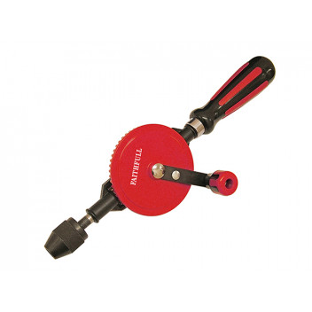 Faithfull Hand Drill Double Pinion 8mm Capacity