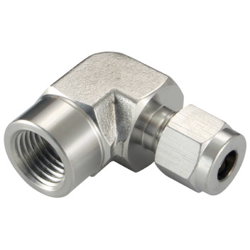 1/4 NPT x 8mm Outside Diameter Elbow