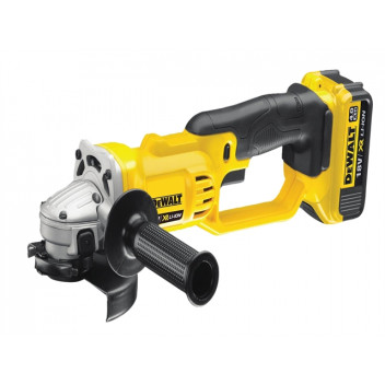 DEWALT DCG412M2 Premium XR Angle Grinder 125mm 18V 2 x 4.0Ah Li-ion