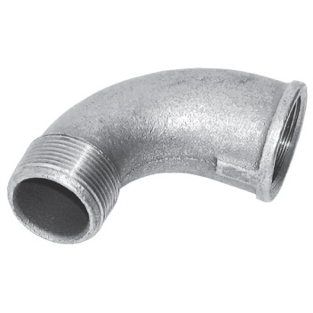 3/4\" BSPT M/FEM EQUAL BEND FIG192 GALVANISED