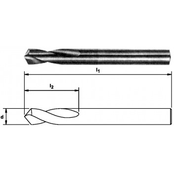 NC Spotting Drills 20mm x 45mm (Len)