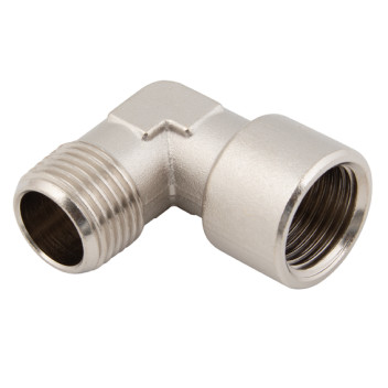 1\" BSPT Male x 1\" BSPP Female Equal Elbow
