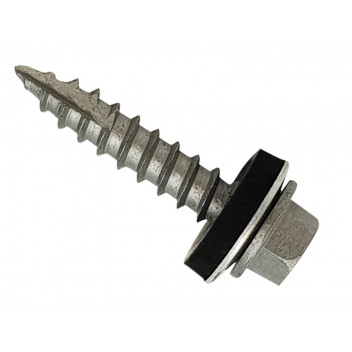 TechFast Metal Roofing to Timber Hex Screw T17 Gash Point 6.3 x 150mm Box 50