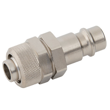 04X06MM OD HOSE PLUG & NUT BRASS NICKEL