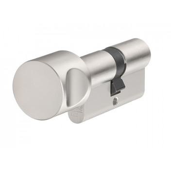 ABUS Mechanical KE60NP Euro Thumbturn Cylinder Nickel Pearl Z30mm / K30mm Visi