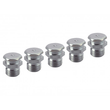 Faithfull Grease Nipple Button 1/4in BSP (Pack 5)