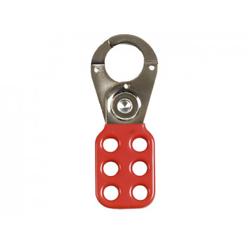 ABUS Mechanical 701 Lockout Hasp 25mm (1in) Red