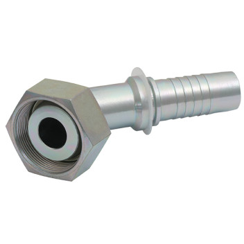 M24 x 1.5 Metric (GAZ) Female 45? Swept Elbow 1/2\" Hose ID