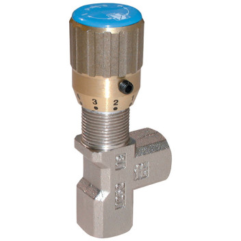 1/8\" BSP UNIDIRECTIONAL 90 FLOW VALVE
