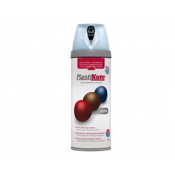 PlastiKote Twist & Spray Satin Baby Blue 400ml