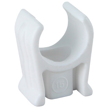 22MM SNAP IN OPEN PIPE CLIP BAG OF 100