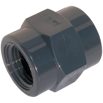 1.1/2\" BSP FEMALE DOUBLE SOCKET PVC