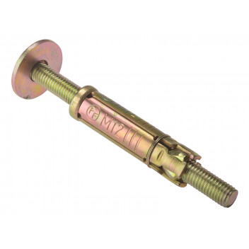 ForgeFix Masonry Anchor Bolt Loose ZYP M12 x 25mm Bag 5