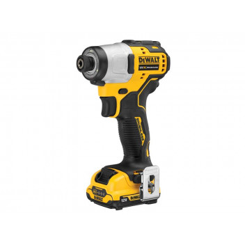 DEWALT DCF801D2 XR Brushless Sub-Compact Impact Driver 12V 2 x 2.0Ah Li-ion