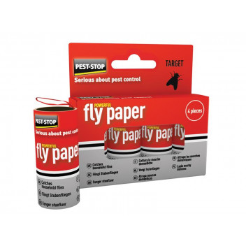 Pest-Stop (Pelsis Group) Fly Papers (Pack 4)