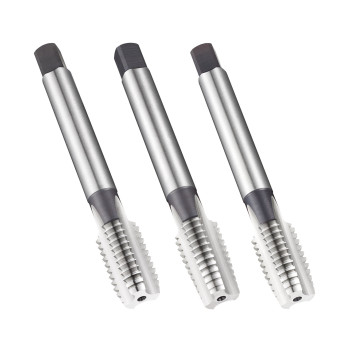 1 Inch x 8 HSS ISO Straight Flute Unified Coarse UNC Hand Tap Set (E515)