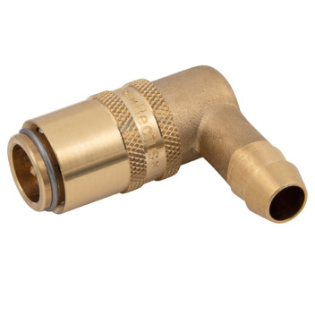 9MM(3/8\") 90? HOSE TAIL VALVED