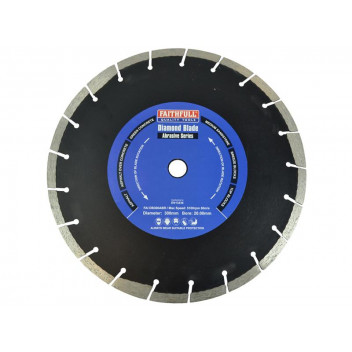 Faithfull Abrasive Diamond Blade 300 x 20mm