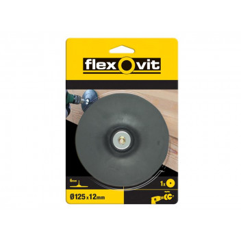 Flexovit Backing Pad For Drill Mount 125mm