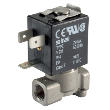 1/8\" 2/2 NC ST. ST SOL VALVE 24V 50HZ