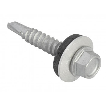 TechFast Hex Head Roofing Screw Self-Drill Light Section 5.5 x 32mm Pack 100