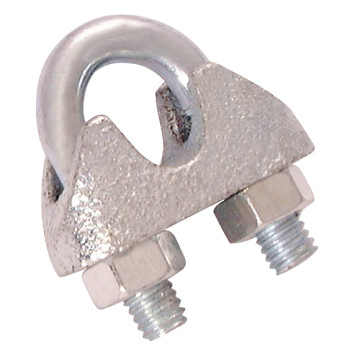 8MM WIRE ROPE GRIP ELECTRO GALVANISED.