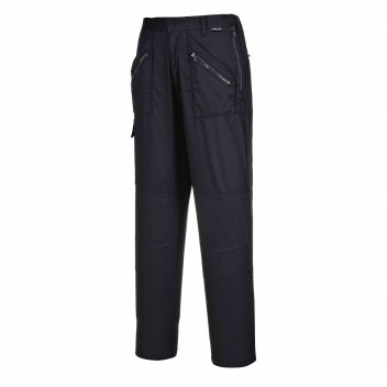 S687 Ladies Action Trousers Black Small