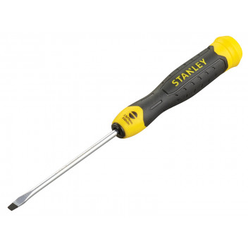 Stanley Tools Cushion Grip Screwdriver Parallel Tip 2.5 x 75mm