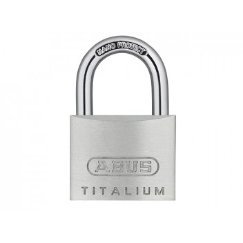 ABUS Mechanical 64TI/60mm TITALIUM Padlock Keyed Alike KA6607