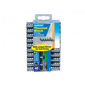 Plasplugs Thermal Block Fixings (40)