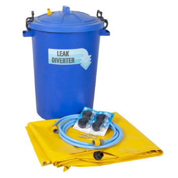 Leak Diverter Complete Kit Yellow Tarp 300cm x 300cm LD3X3Y-KIT
