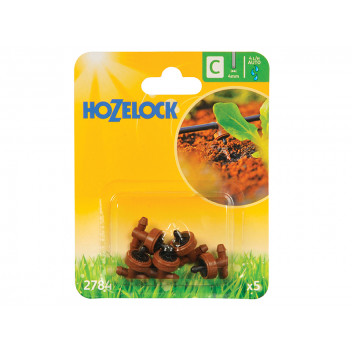 Hozelock In Line Pressure Dripper 4mm (5 Pack)