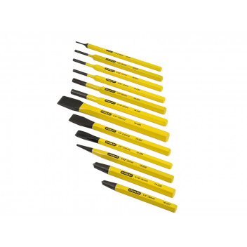 Stanley Tools Punch & Chisel Set 12 Piece