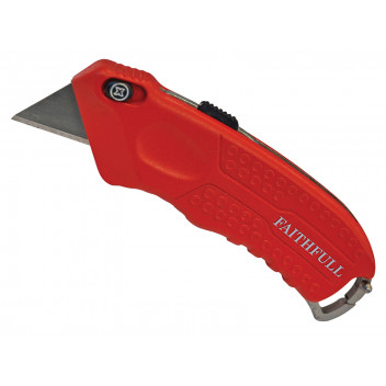 Faithfull Turbo Auto Feed Retractable Knife