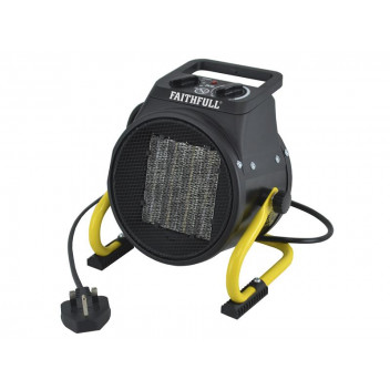 Faithfull Power Plus Ceramic Fan Heater 2kW 240V