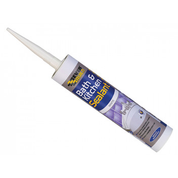 Everbuild Bath & Kitchen Sealant White 290ml