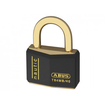 ABUS Mechanical T84MB/40mm Black Rustproof Padlock