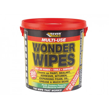 Everbuild Giant Wonder Wipes (Tub 300)