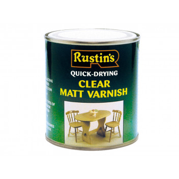 Rustins Quick Dry Varnish Matt Clear 500ml