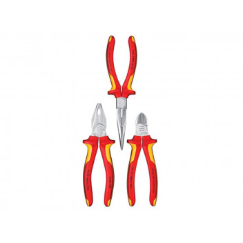 Knipex Elektro VDE Pliers Set, 3 Piece