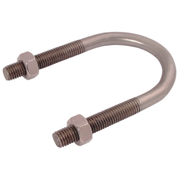 Size 20 - 30mm U Bolt Clamp Steel