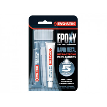 EVO-STIK Epoxy Rapid Metal 2 x 15ml Tubes (5 Mins)