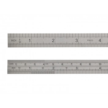 Fisco 706S Stainless Steel Rule 150mm / 6in
