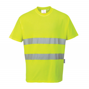 S172 Cotton Comfort T-Shirt Yellow Large