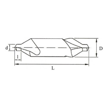 HSS Centre Drill BS4 No. 22-100-004