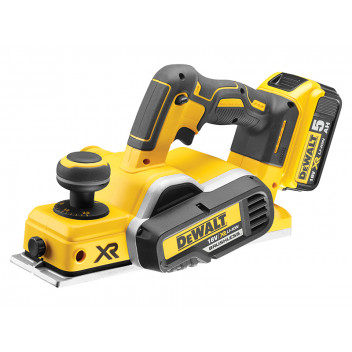 DEWALT DCP580P2 XR Brushless Planer 18V 2 x 5.0Ah Li-ion