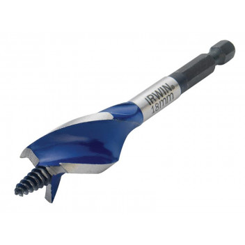 IRWIN Blue Groove 6X Stubby Wood Bit 18 x 100mm