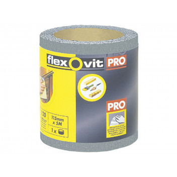Flexovit High Performance Finishing Sanding Roll 115mm x 5m 180G