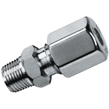 15MM OD X 1/2\" BSPT MALE STUD ST/ST (L)