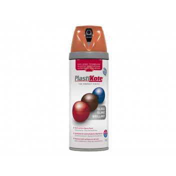 PlastiKote Twist & Spray Gloss Orange 400ml